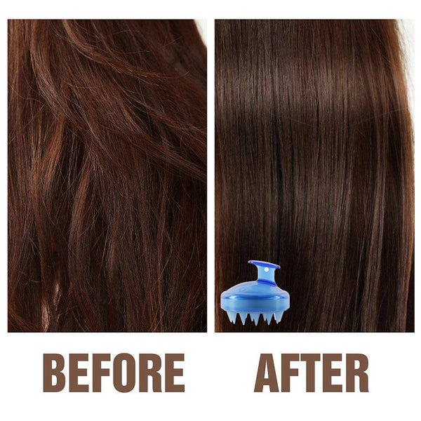 Escova de silicone para cabelo - WomensThingss